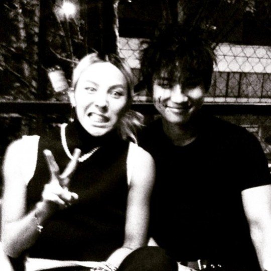 G-Dragon, Daesung's birthday photo.Unique Big Bang Friendship