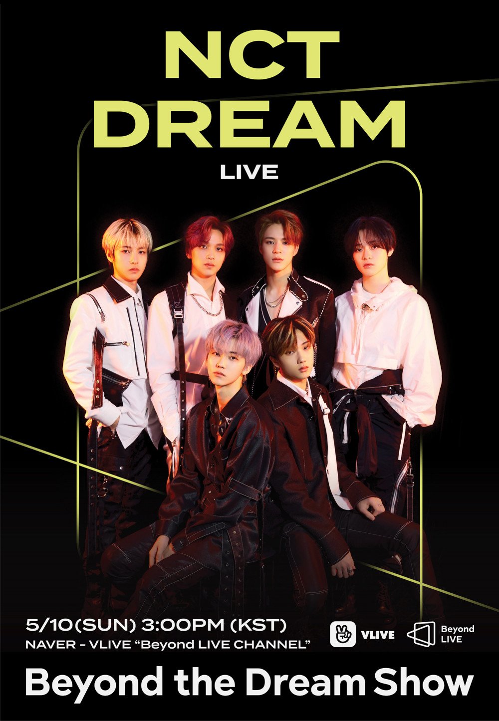 NCT DREAM will be the Third Artist on BEYOND LIVE