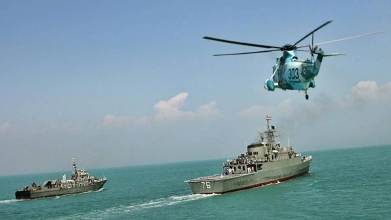 Iran's navy, warship missile by mistake 19 Deaths