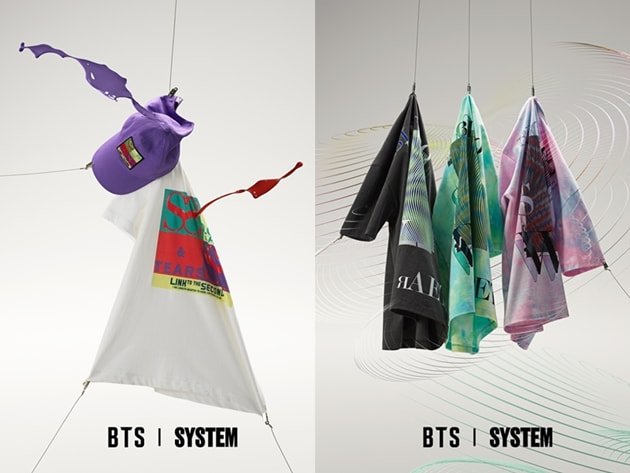 HANDSOME, all-time collaboration with BTS. BTS Capsule Collection Showing