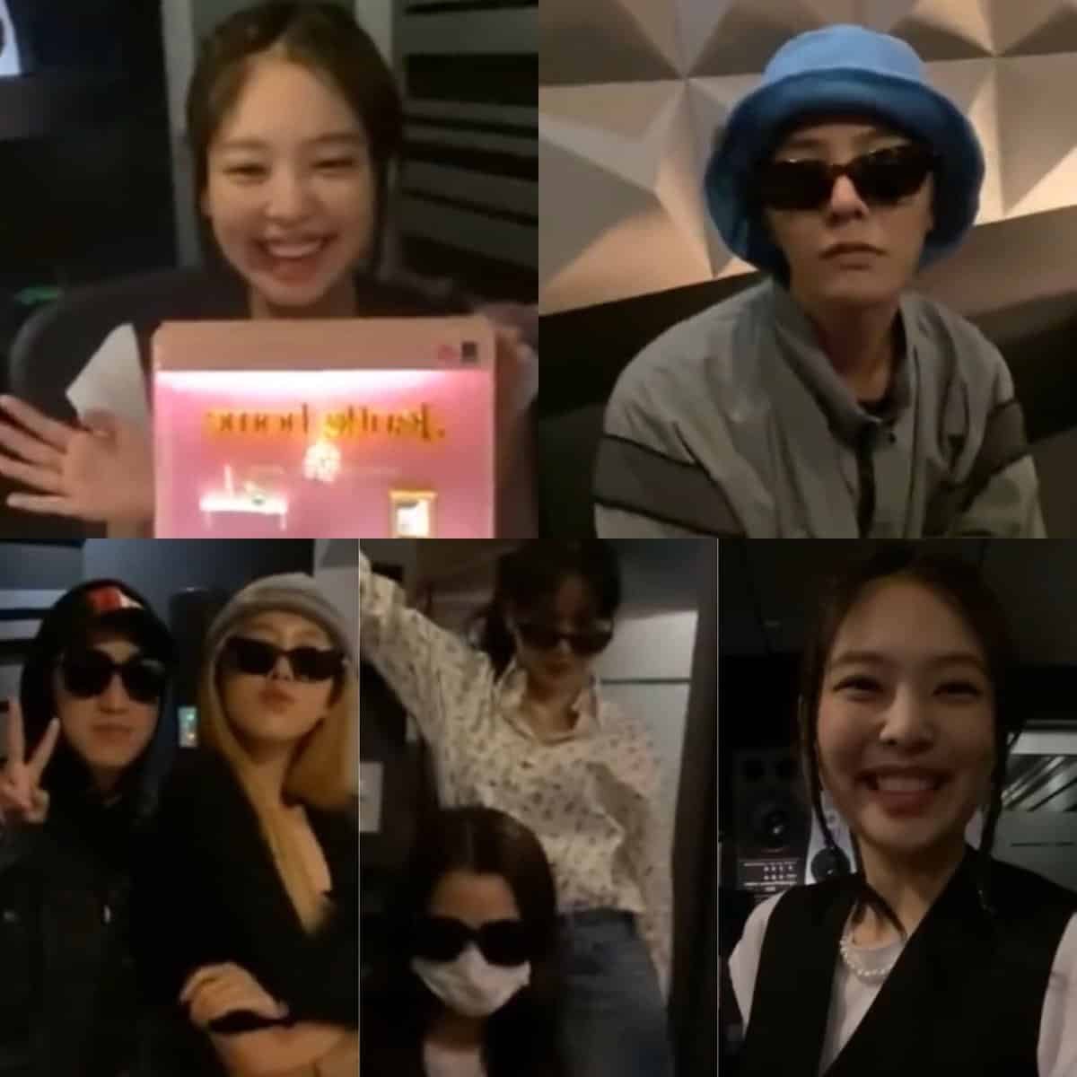 BLACKPINK's Jennie, Late-Night SNS live...Even GD has Appeared