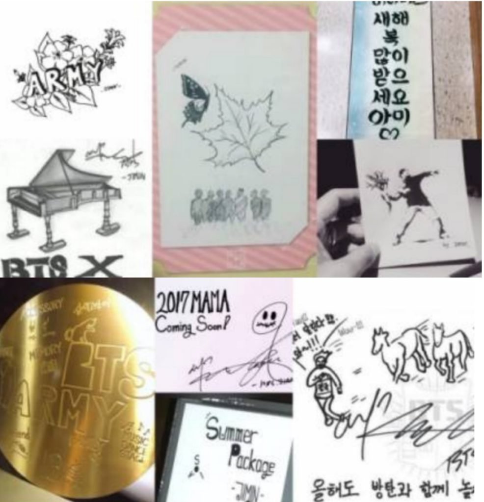 BTS Jimin Park Jimin Digital Art Line Drawing Downloadable File FACE ALBUM  - Etsy