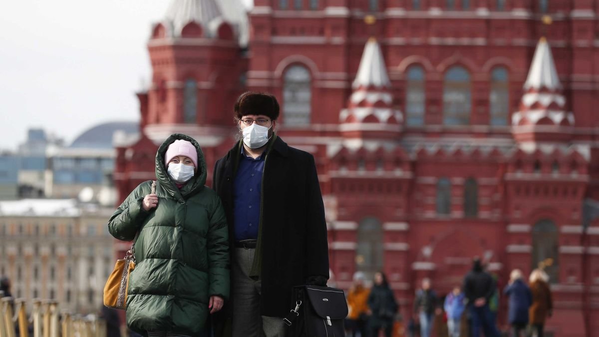 Russia's COVID 19 confirmed 220,000 people, the world's second-largest infected country