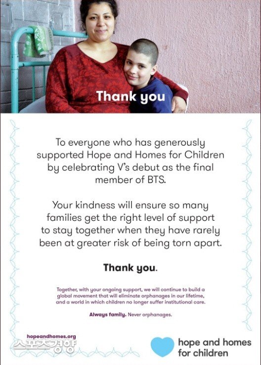 BTS V 7th Anniversary, Fans Beautiful Good deeds