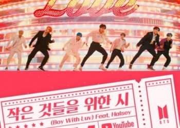 BOY WITH LUV (Feat. Halsey) SURPASSED 800M VIEWS