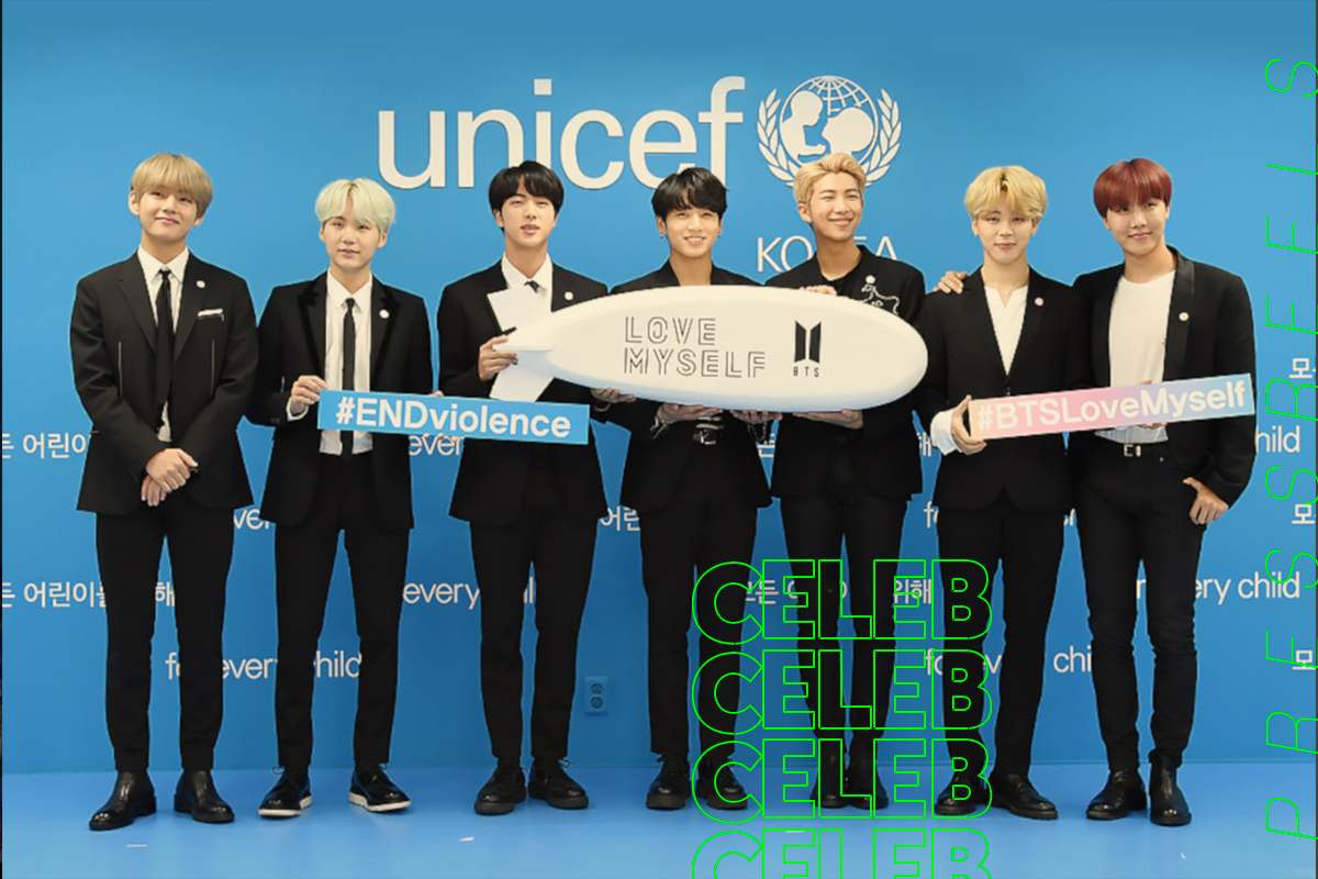 BTS X Big Hit Winners UNICEF Inspire Awards