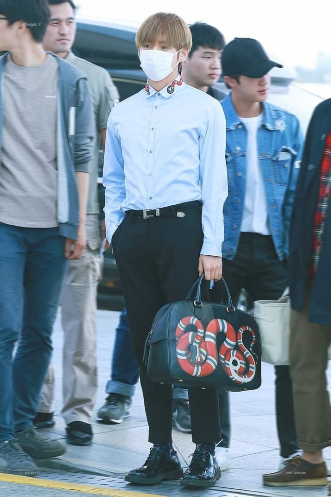 BTS V, Attention to Fashion Style
