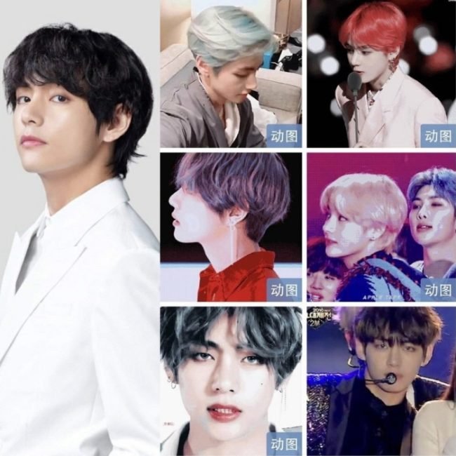 BTS V - Rank No. 1 'IDOL GIF AWARDS' - PRESSREELS