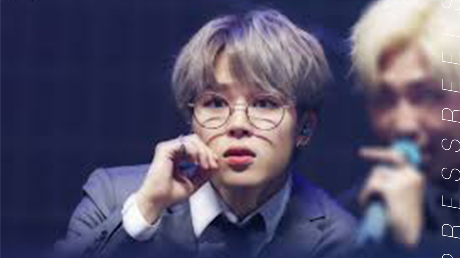 BTS Jimin, Another Charm with Just Glasses