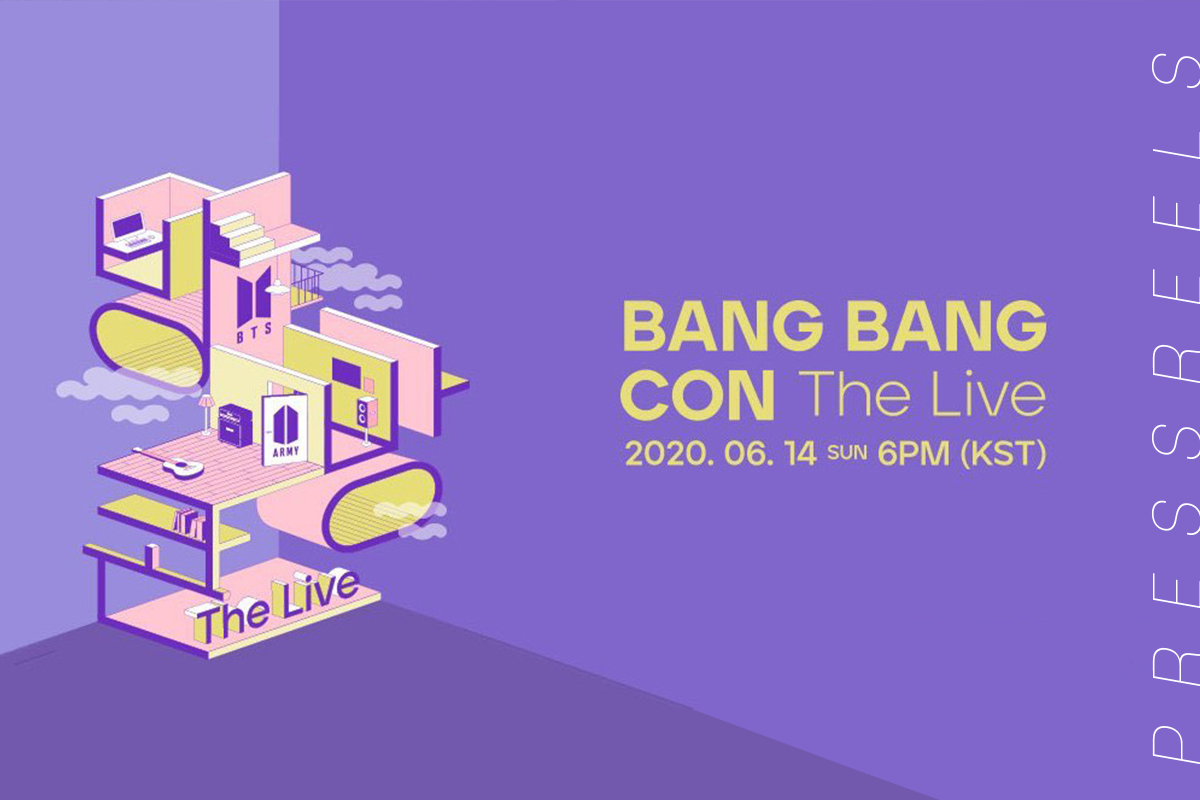 BTS 'BANG BANG CON THE LIVE' will be held on June 14