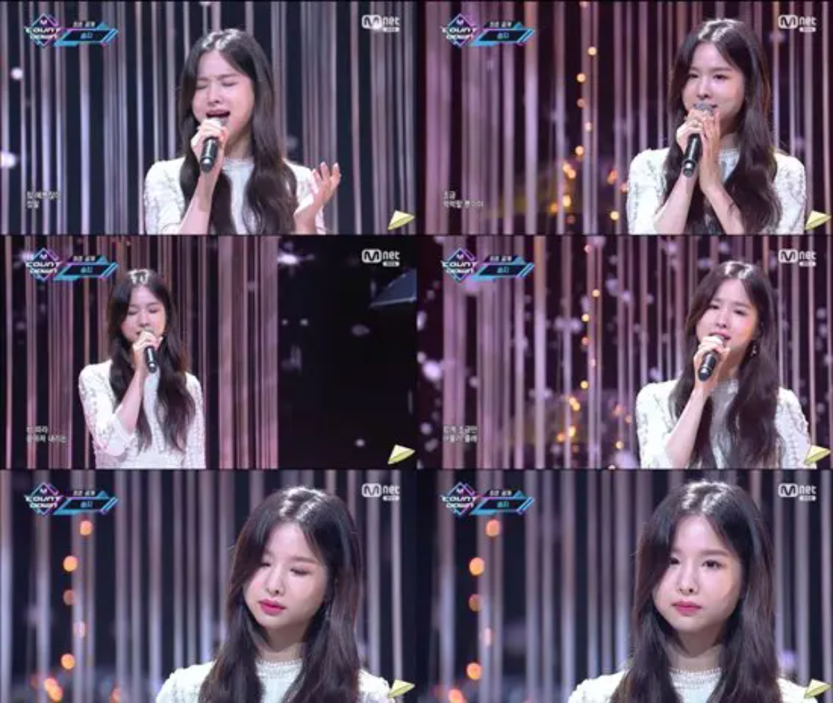 Solji, a new song comeback stage at M Countdown