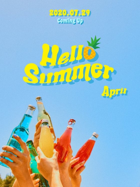 April, Summer Special Single 'Hello Summer' will be Released on July 29