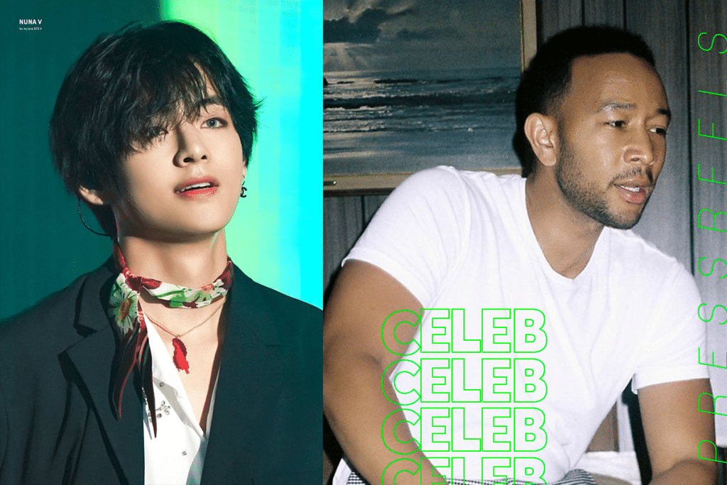 BTS V, Role Model is John Legend