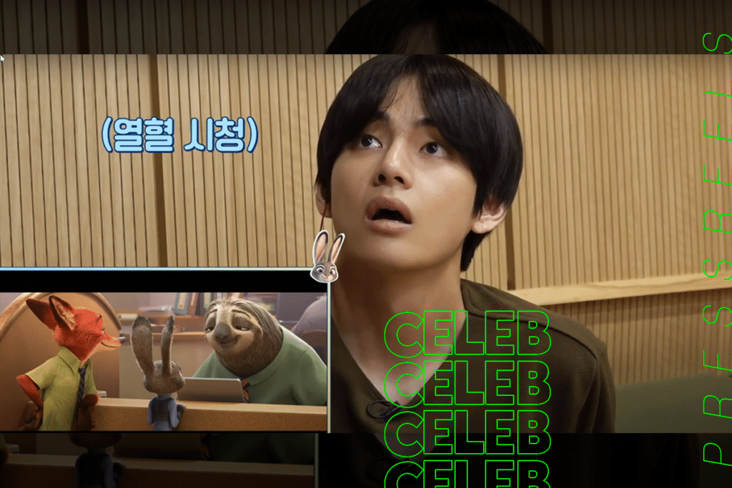 Run BTS - BTS V, sweet voice for Dubbing