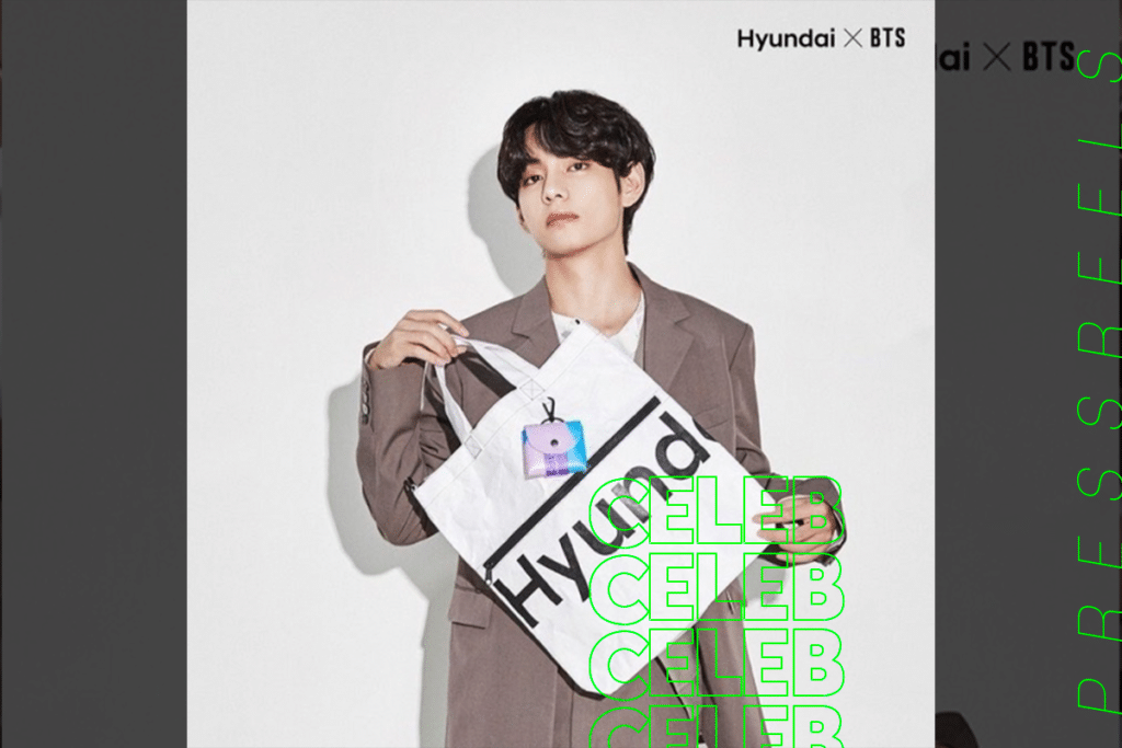 BTS V Reveals Photobooks in Hyundai Lifestyle