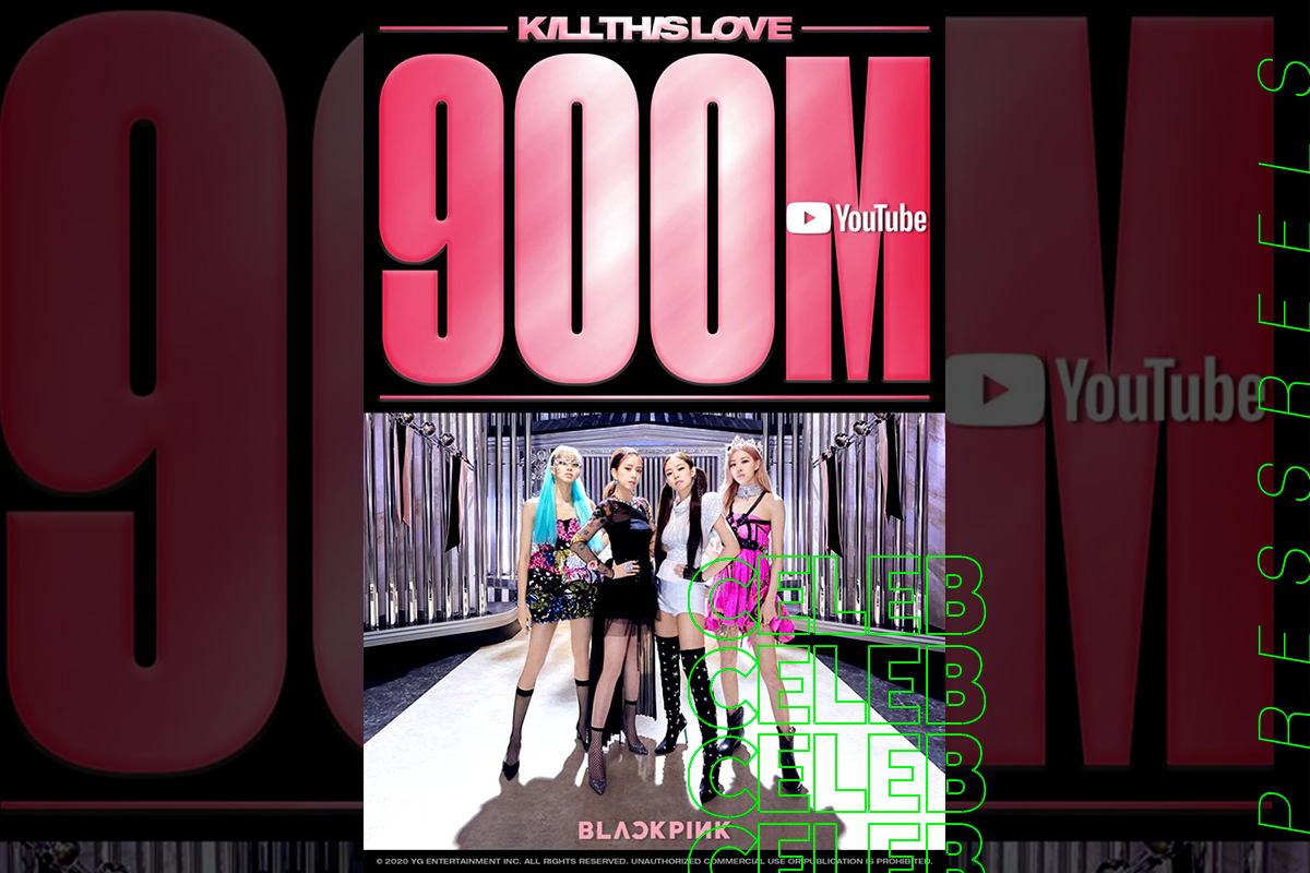 BLACKPINK "Kill This Love" MV reached 900 million views