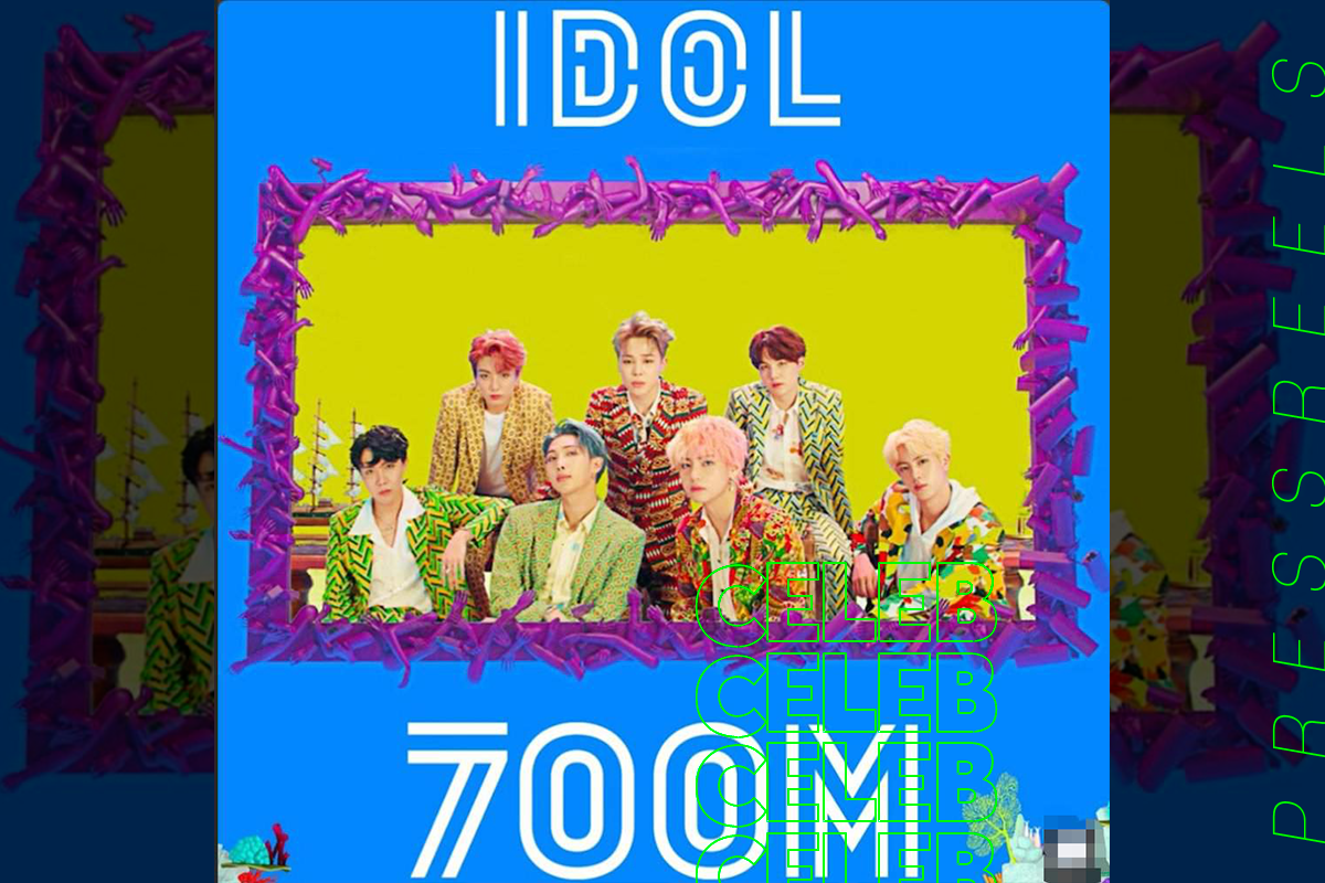 Bts Idol Fourth 700 Million View Mv Pressreels - bts idol music id for roblox id in the description