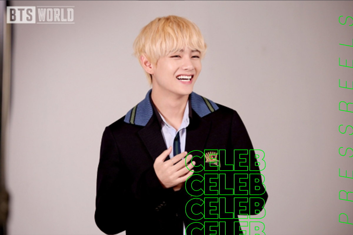 BTS V Reveals Behind-the-scenes Photos of Blonde Hair