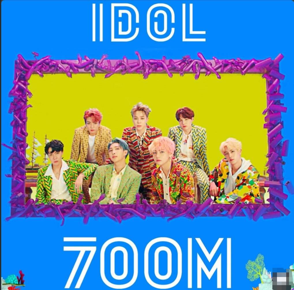 BTS 'IDOL', fourth 700 million view MV