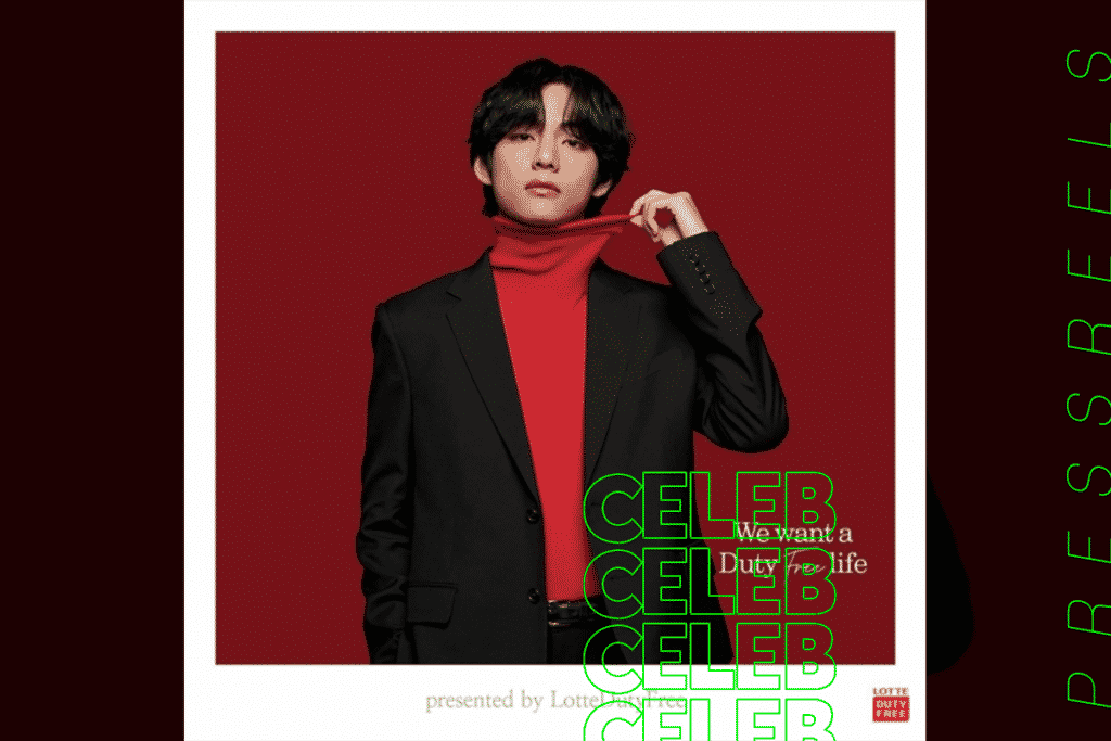 BTS V, Luxury Visuals Complete with Seductive Red