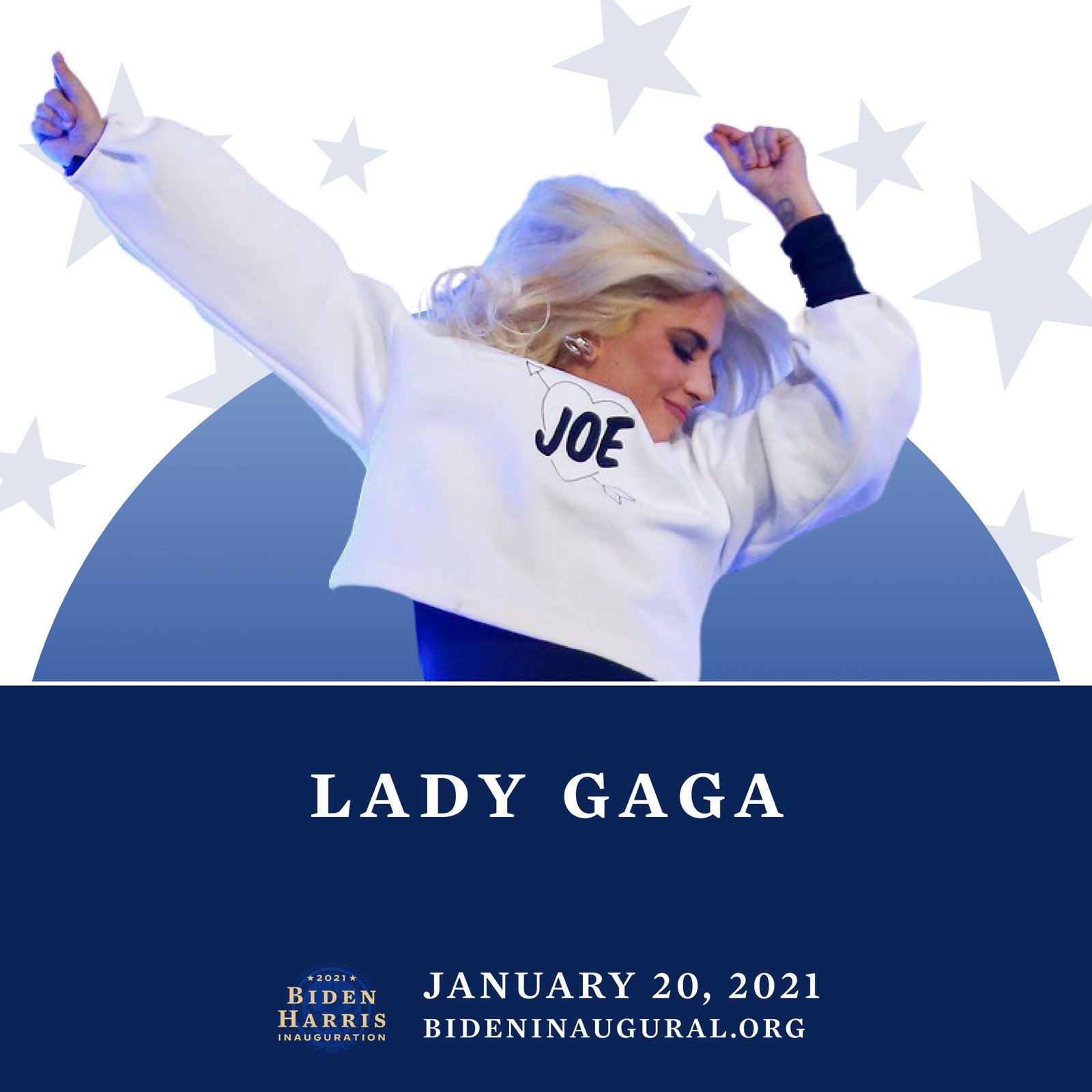 Lady Gaga to sing National Anthem at Baiden-Harris Inauguration